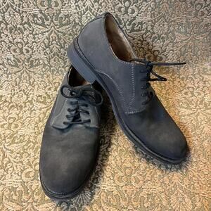 Dexter Comfort Grey Suede Leather Plain Toe Oxford Shoe Mens 7.5